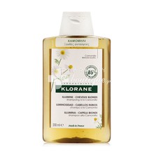 Klorane Shampoo Chamomille - Σαμπουάν για Ξανθιές Ανταύγειες, 200ml