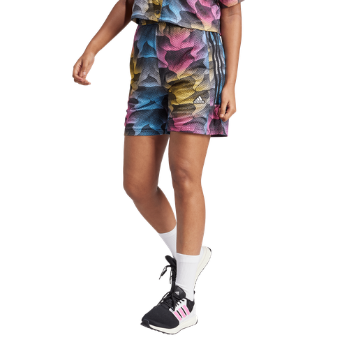 adidas women tiro print mesh summer shorts (IQ4813