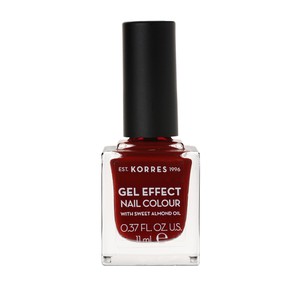 KORRES Gel effect nail colour N59 wine red 11ml