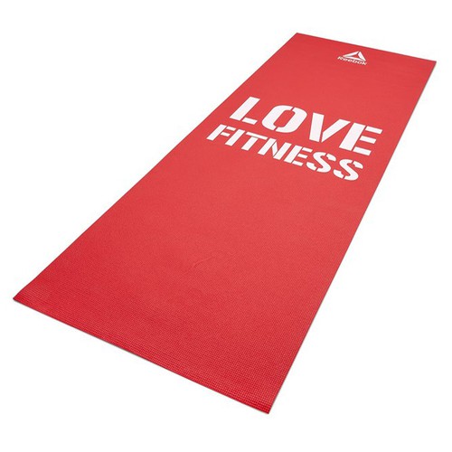 Fitness Mat - Love - Red
