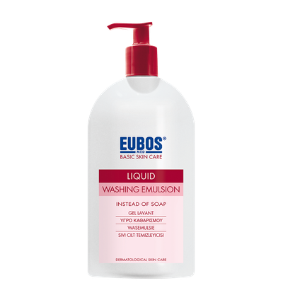 EUBOS Basic Skin Care Red Liquid Washing Emulsion 400ml