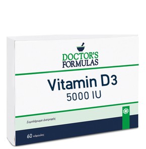 Doctor's Formulas Vitamin D3 5000iu, 60 Softgels