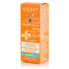 Vichy Capital Soleil Dry Touch Protective Face Fluid SPF50 (PMG) - Ματ Αντηλιακή για Μικτή / Λιπαρή Επιδερμίδα, 50ml