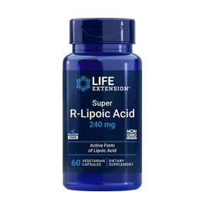 Life Extension Super R Lipoic Acid 240mg, 60 Caps