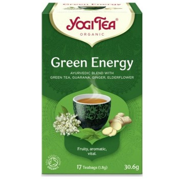 YOGI TEA GREEN ENERGY 17 ΦΑΚΕΛΑΚΙΑ 30.6GR