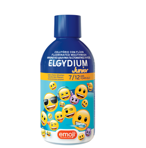 Elgydium Junior Emoji Mouthwash for Kids, 500ml