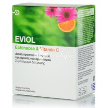 Eviol Echinacea & Vitamin C - Ανοσοποιητικό, 60 caps