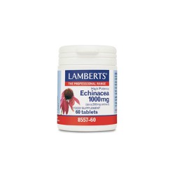 Lamberts Echinacea 1000mg Dietary Supplement With Echinacea For Immune Enhancement 60 tablets