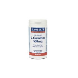 Lamberts L-Carnitine 500mg Καρνιτίνη 60 ταμπλέτες