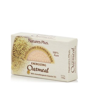 Nature's Plus Oatmeal Exfoliating Cleansing Bar, 1