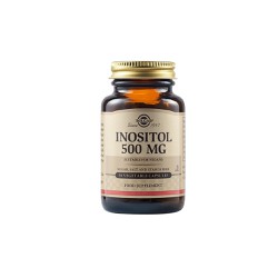Solgar Inositol 500mg Inositol Dietary Supplement For Nervous System Health 50 Herbal Capsules