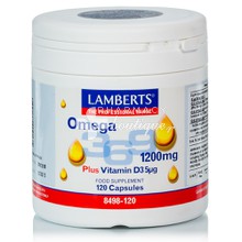 Lamberts Omega 3,6,9, 1200mg, 120 caps (8498-120)