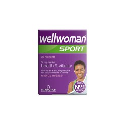 Vitabiotics Wellwoman Sport & Fitness Συμπλήρωμα Διατροφής Ειδικά Σχεδιασμένο Για Γυναίκες Που Αθλούνται 30 ταμπλέτες