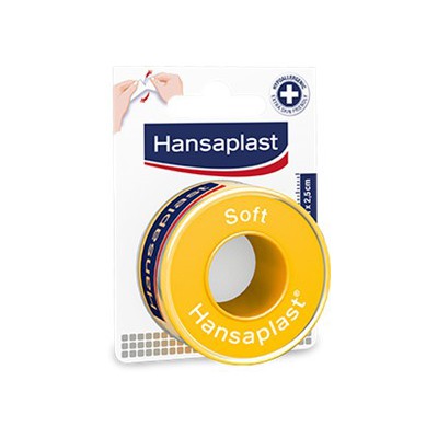 Hansaplast Αυτοκόλλητη Ταινία Στερέωσης Soft 5m x 