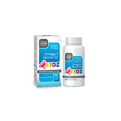 Pharmalead Omega 3 Vitamin D3 4 Kids Συμπλήρωμα Διατροφής Για Παιδιά 60 ζελεδάκια