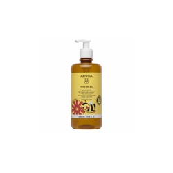 Apivita Mini Bees Kids Hair & Body Wash Απαλό Σαμπουάν & Αφρόλουτρο Για Παιδιά 500ml