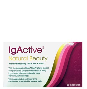 Igactive Natural Beauty Food Supplement for Hair, 
