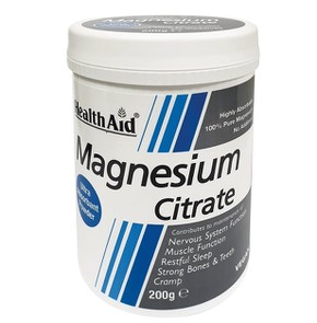 Healthaid Magnesium Citrate Powder, 200gr