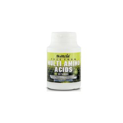 Health Aid Multi Amino Acids Nutritional Supplement Ideal for Filling the Gaps in All Amino Acids 60 tablets