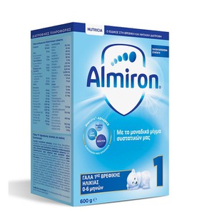 Nutricia Almiron 1, Γάλα Πρώτης Βρεφικής Ηλικίας 0