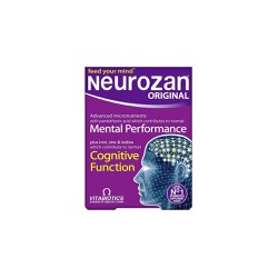 Vitabiotics Neurozan Original Συμπλήρωμα Διατροφής Που Ενισχύει την Εγκεφαλική Λειτουργία 30 ταμπλέτες