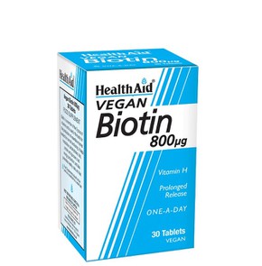 Health Aid Βiotin 800mg 30 Tablets