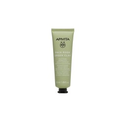 Apivita Face Mask Green Clay Μάσκα Για Βαθύ Καθαρισμό Με Πράσινη Άργιλο 50ml