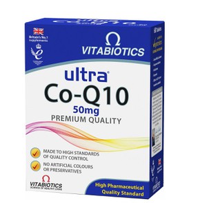 Vitabiotics Ultra Co Enzyme Q10 50mg-Συμπλήρωμα Δι