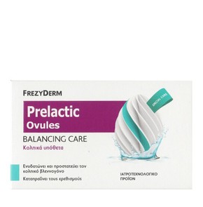 Frezyderm Prelactic Ovules Balancing Care-Κολπικά 