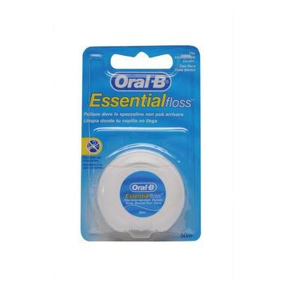 Oral-B Essential Floss Οδοντικό Νήμα Κηρωμένο 50m