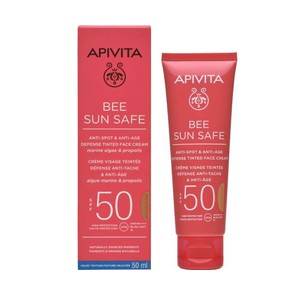 Apivita Bee Sun Safe Anti Spot & Anti Age SPF50 Co