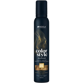 INDOLA COLOR STYLE MOUSSE LEAVE-IN ΞΑΝΘΟ ΜΕΣΑΙΟ 20