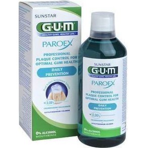 Gum Paroex Daily Prevention 0.06% Mouthwash, 500ml