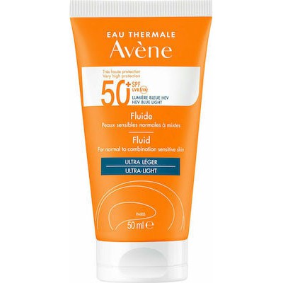 AVENE Sunscreen Face Cream Fluide SPF50 + 50ml