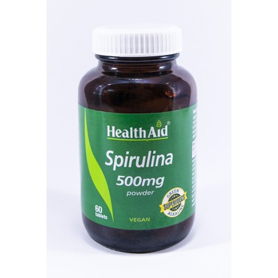 HEALTH AID Spirulina 500mg 60tabs
