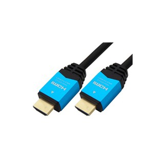 Καλώδιο HDMI 1.4 Μπλε/Μεταλλικό Επαφή 2m Blister C