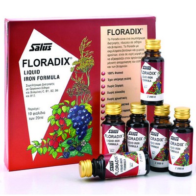 POWER HEALTH Floradix Liquid Iron Formula 10x20ml