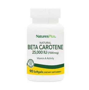 Natures Plus Beta Carotene, 90 Soft Capsules