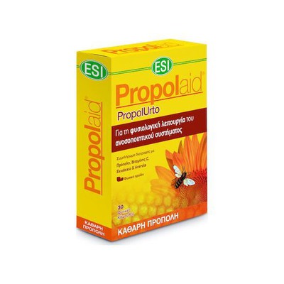 ESI Propolaid PropolUrto Συμπλήρωμα Διατροφής Με Πρόπολη Βιταμίνη C Εχινάκεια & Acerola Για Το Ανοσοποιητικό x30 Δισκία