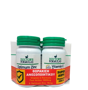 Doctor's Formula Vitamin C 1000mg, 30Tabs & Optimu