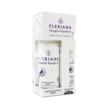 Power Health Σετ Fleriana - Mosquito Repellent - Εντικουνουπικό Spray Γαλάκτωμα Σώματος, 100ml & After Bite Balm - Μετά το Τσίμπημα, 7ml