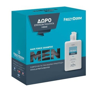 FREZYDERM Promo Hair Force Shampoo Men 200ml & Δώρ