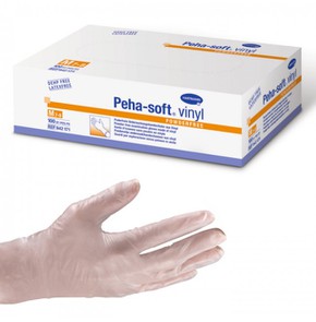 Peha-Soft Vinyl Gloves Large (100 pcs)
