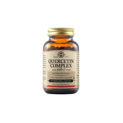 Solgar Quercetin Complex Quercetin Complex With Vitamin C To Treat Allergy Symptoms 50 herbal capsules