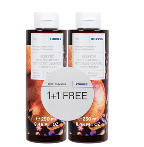 1+1 FREE Korres Renewing Body Cleanser with Pomegr