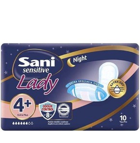 Sani Sensitive Lady Discreet Extra Plus Night No4+