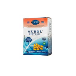 Medichrom Lysi Murol Cod Liver Oil Συμπλήρωμα Διατροφής Με Μουρουνέλαιο Για Την Ομαλή Λειτουργία Του Οργανισμού 60 μαλακές κάψουλες 