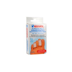 Gehwol Toe Protection Ring G Large Προστατευτικός Δακτύλιος Δακτύλων Ποδιού G Μεγάλος 2 τεμάχια