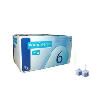 Novo Nordisk Novofine 31G Sterilized Needles 025x6
