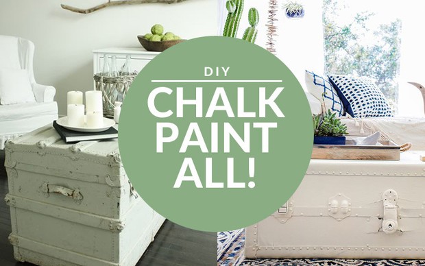 Shabby Chic και Chalk Paint με καλοκαιρινές αποχρώσεις